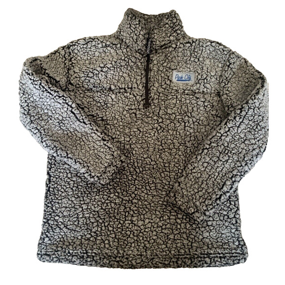 Park City Boxercraft Sherpa Pullover Womens Small 1/4 Zip Soft Fuzzy Sweatshirt - Picture 1 of 13